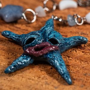 Naszyjnik niebieska gwiazdka