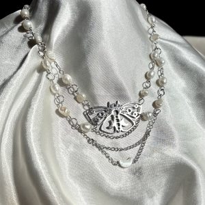 Naszyjnik White Moth